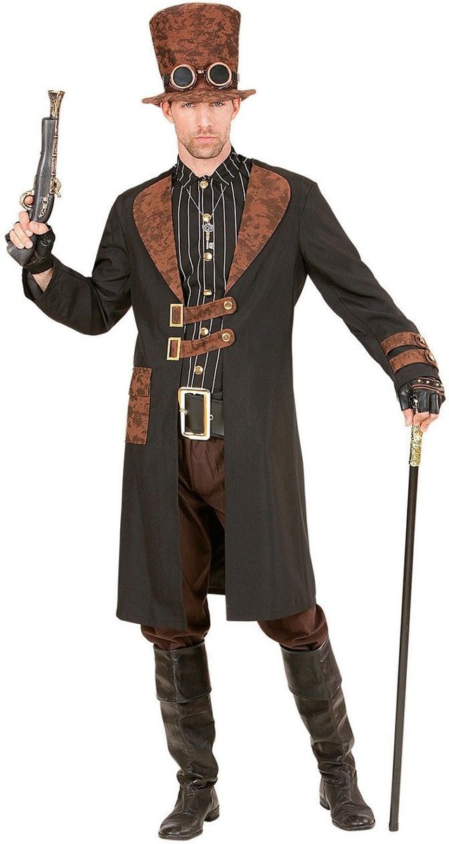 Steampunk Kostuum | Techo Wacko Steampunk | Man | Medium | Carnaval kostuum | Verkleedkleding